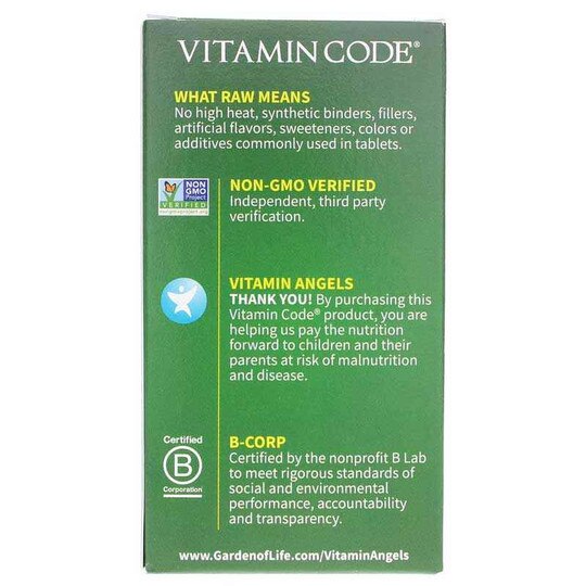 Vitamin Code Raw Calcium, GOL